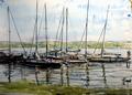 Boote am Starnberger See